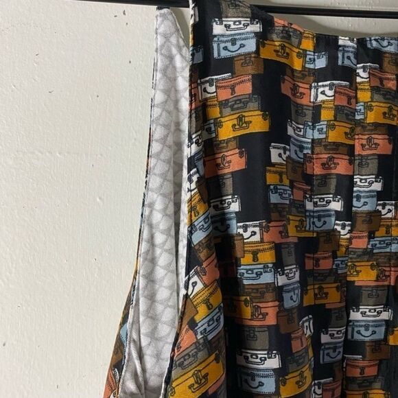 Anthropologie Porridge Retro Suitcase Novelty Print Top - Picture 6 of 10